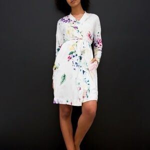 Soma Cool Nights Short Robe WILDFLOWER DREAM Size M
